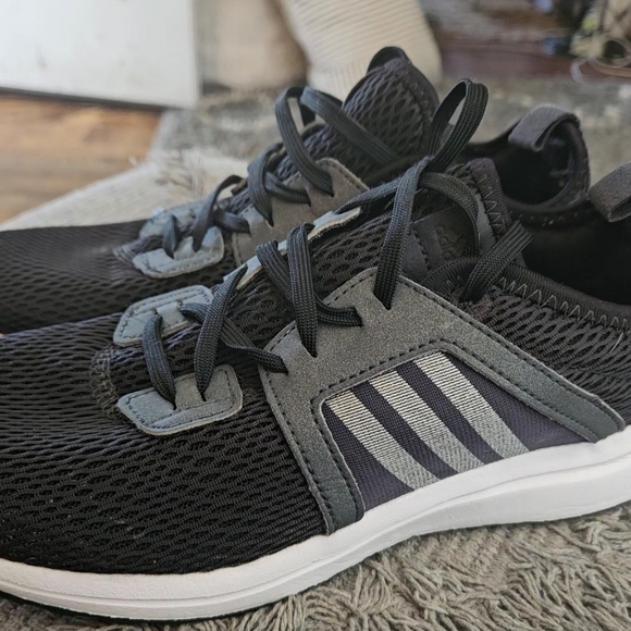 Adidas Durama womens black running‎ trainers 6.5 - Picture 4 of 14